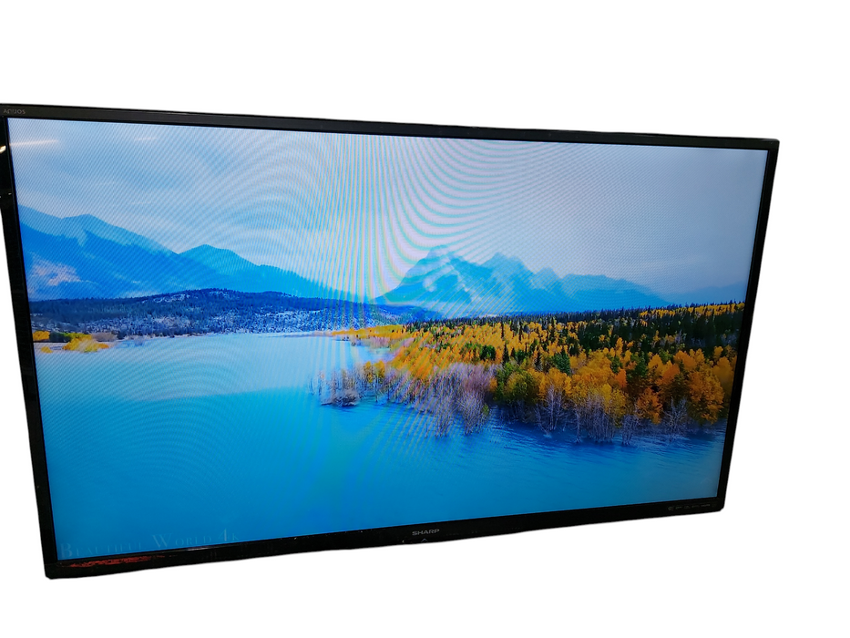 Sharp Aquos Liquid Crystal 60" TV Model: LC-60LE650U =