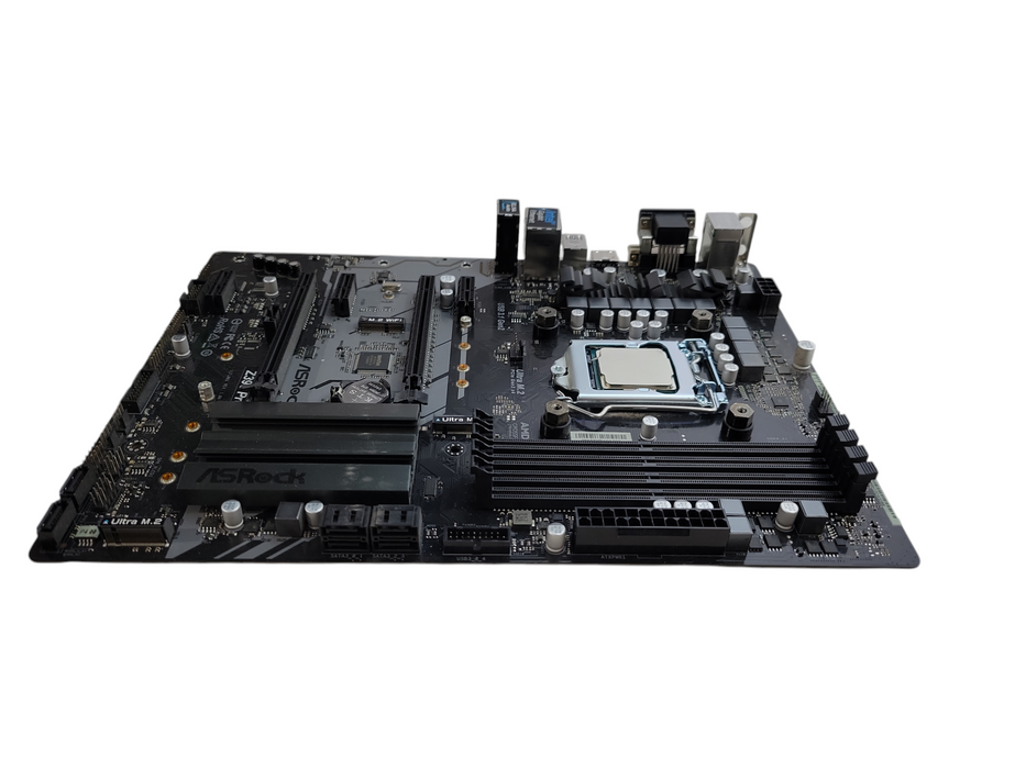 Intel Core i7-8700K ASRock Z390 Pro4 + I/O Plate %