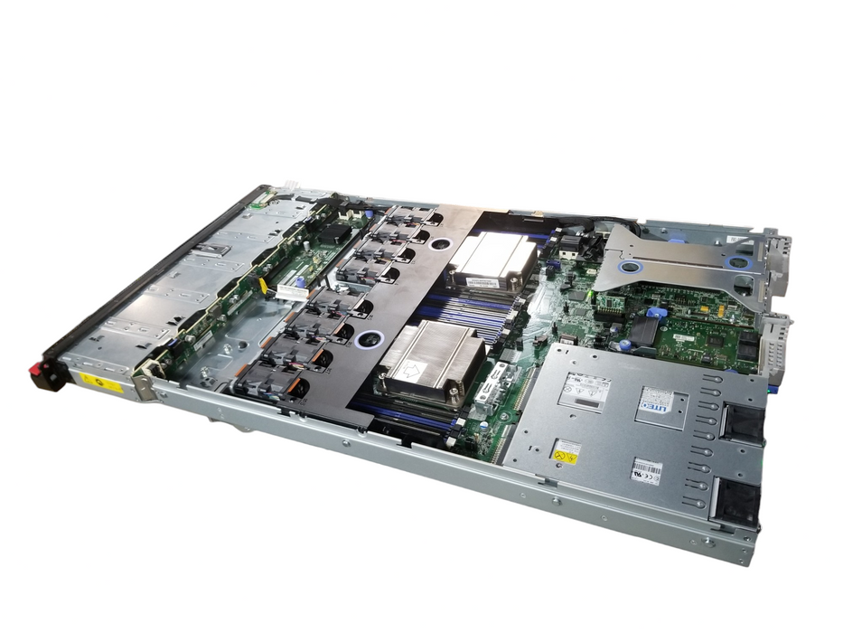 Lenovo ThinkServer RD550 2x Xeon E5-2630v3 RAID 510i/ Powers On - For Parts