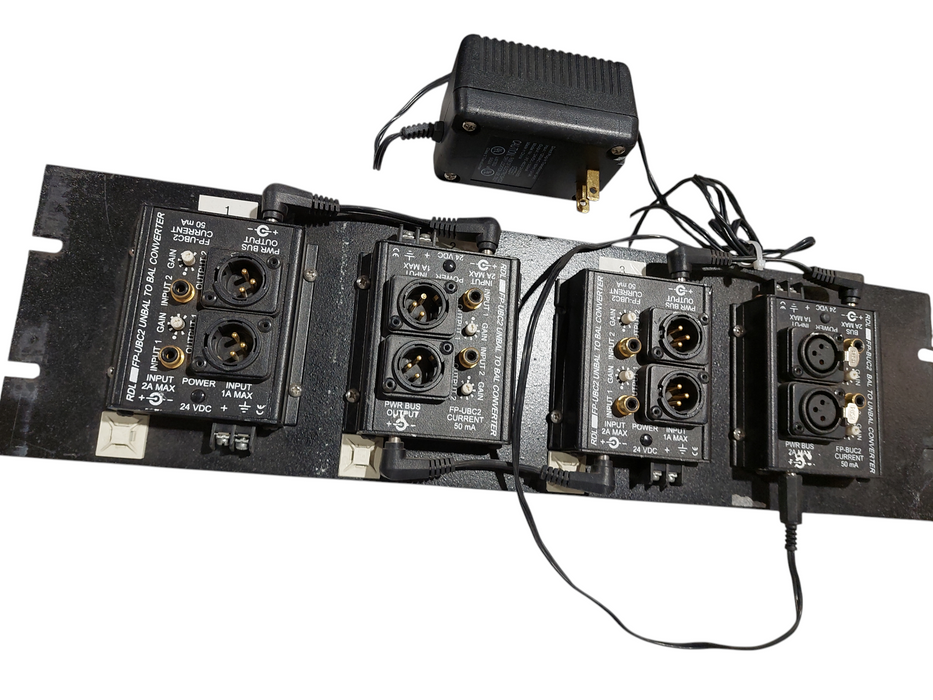 Panel of 4 - RDL FP-UBC2 UNBAL to BAL Converter  =