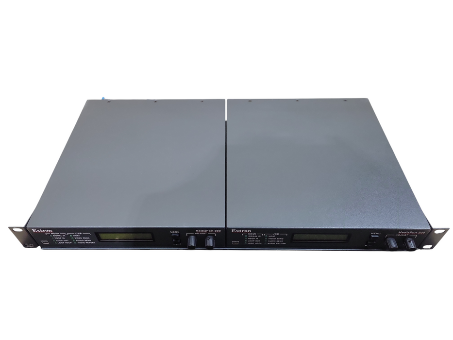 LOT 2x Extron MediaPort 200 HDMI and Audio to USB Scaling Bridge !