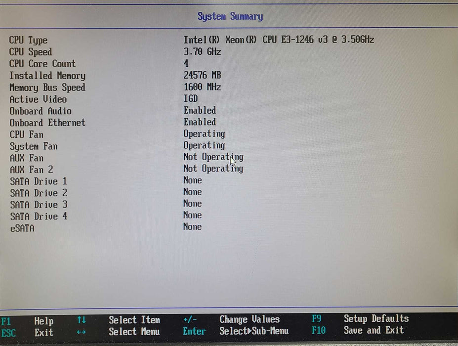 Lenovo ThinkStation P300 - Xeon E3-1246 v3 @ 3.5GHz, 24GB RAM, NO HDD