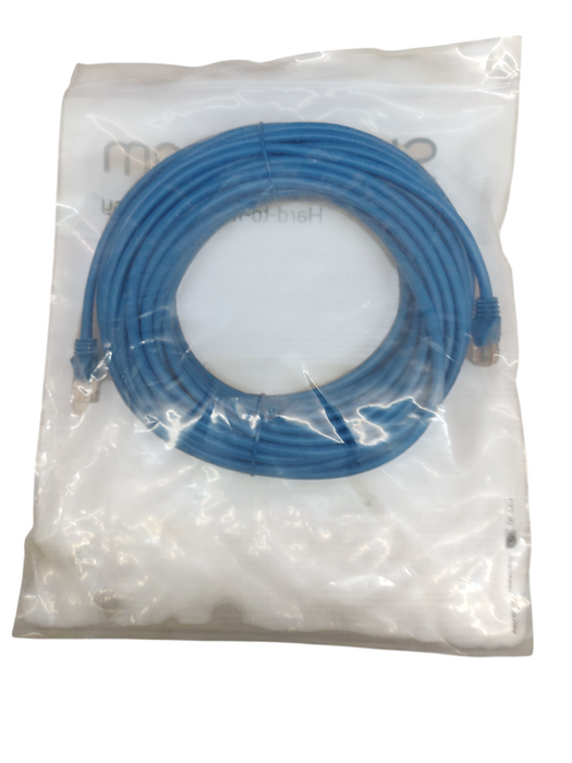 LOT 2x StarTech 50ft Blue CAT5e Snagless Ethernet Cables