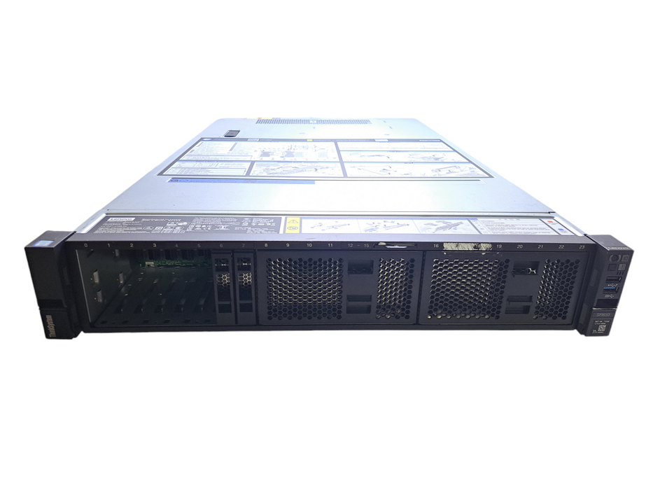 Lenovo SR650 2U 8x 2.5" | 2x Xeon Silver 4208 @2.1GHz 8C, 64GB DDR4, 930-8i