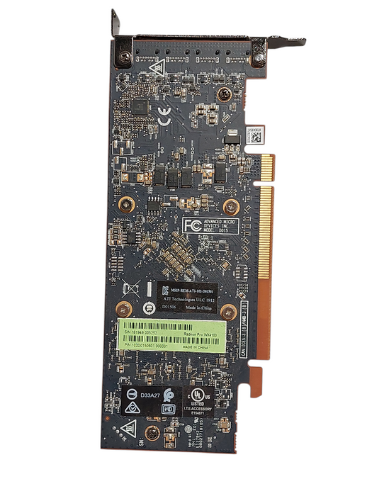 AMD Radeon Pro WX 4100 4GB GDDR5 Workstation Graphics Video Card =