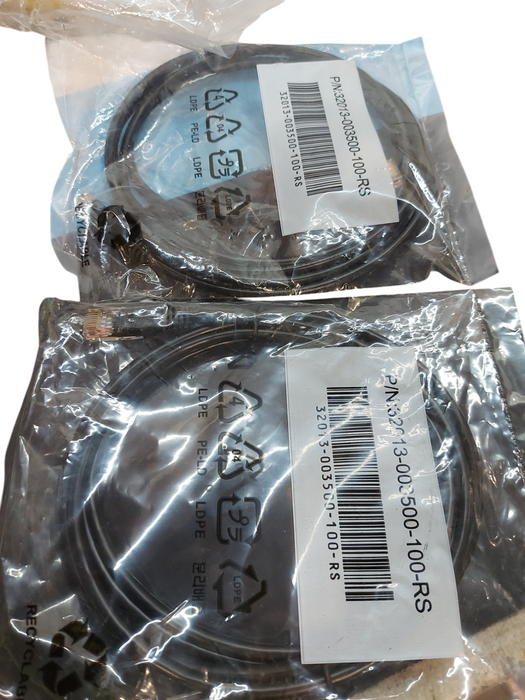 LOT 2x - 5FT RJ45 CAT5e Ethernet Network LAN Cable Black