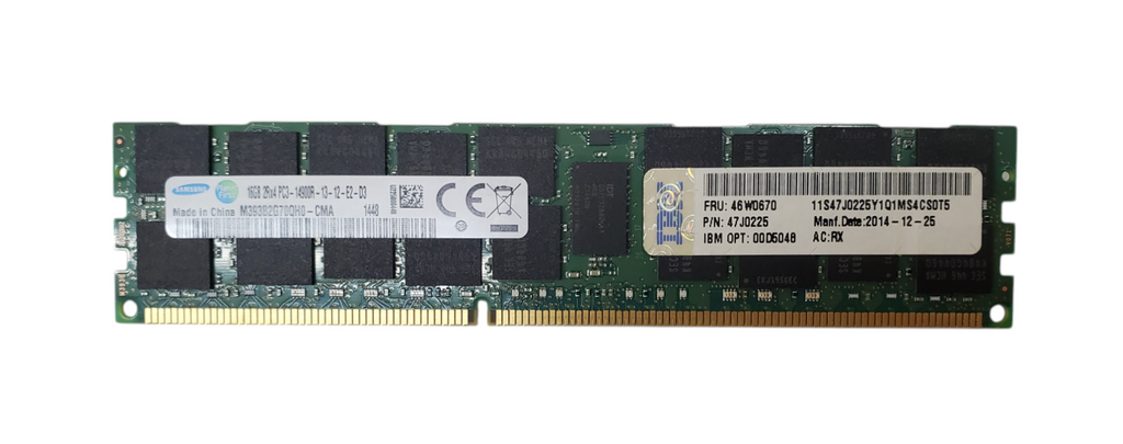 Samsung 16GB 2RX4 PC3-14900R-13-12-E2-D4 DDR3 Server Memory Q