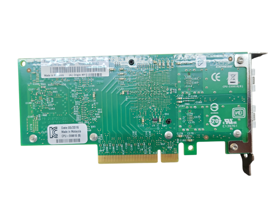 X520-DA2 IBM / INTEL DUAL PORT 10GbE SFP+ ADAPTER !