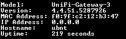 Ubiquiti Networks UniFi USG Security Gateway | Factory Reset  !