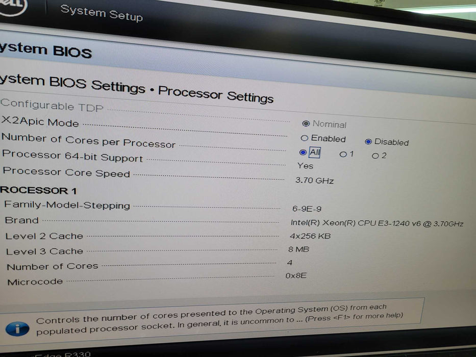 Dell PowerEdge R330 - Xeon E3-1240 v6 32GB DDR4 PERC H730 2x350W PSU %