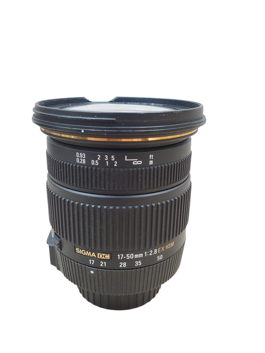 Sigma 17-50mm 1:2.8 EX DC OS HSM Zoom Lens - Nikon F-Mount *READ*