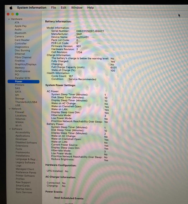 Apple MacBook Pro 15 2018 i7 8750H 32GB RAM 512SSD Radeon Pro 555X GPU READ