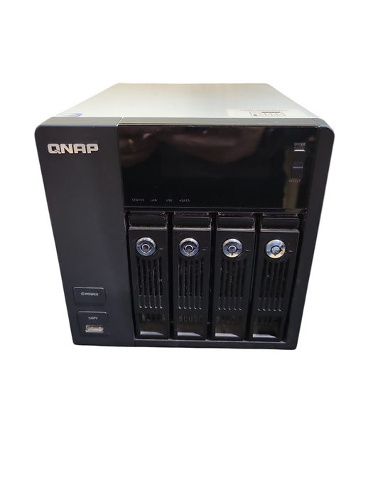 Qnap TS-459 Pro+ 4  Bay NAS Server 4x 1TB HDD !