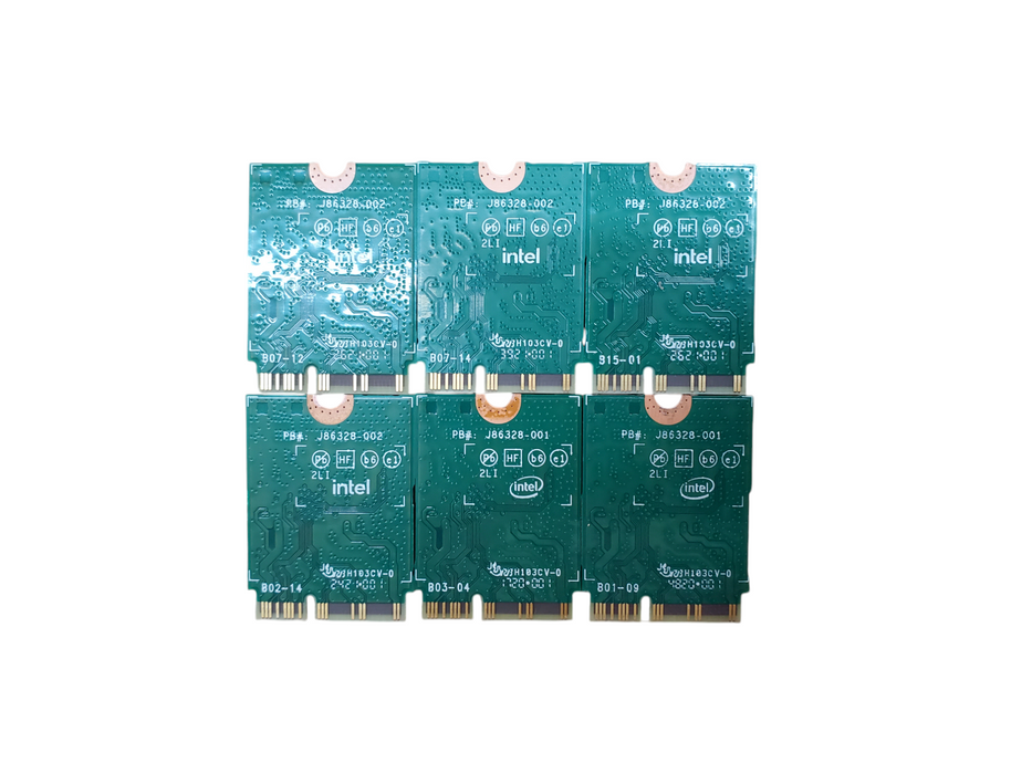 Lot 6x Intel AX201NGW 06970-18-04423 Wireless Network Card