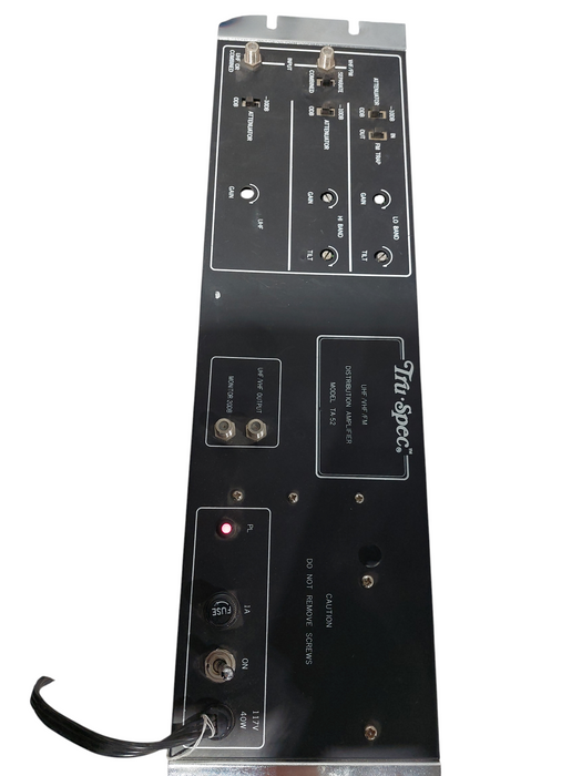 Tru Spec UHF/VHF/FM Distributer Amplifier Model: TA-52 Rack Mountable =
