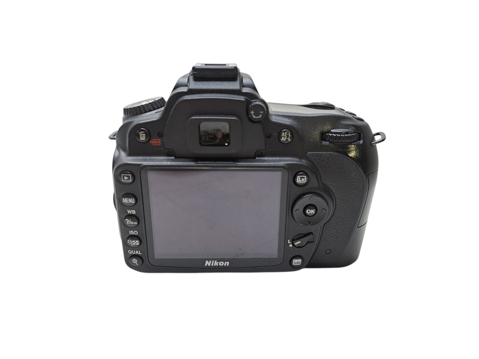 Nikon D90 12.3MP Digital SLR DSLR Camera Body Only *READ* )