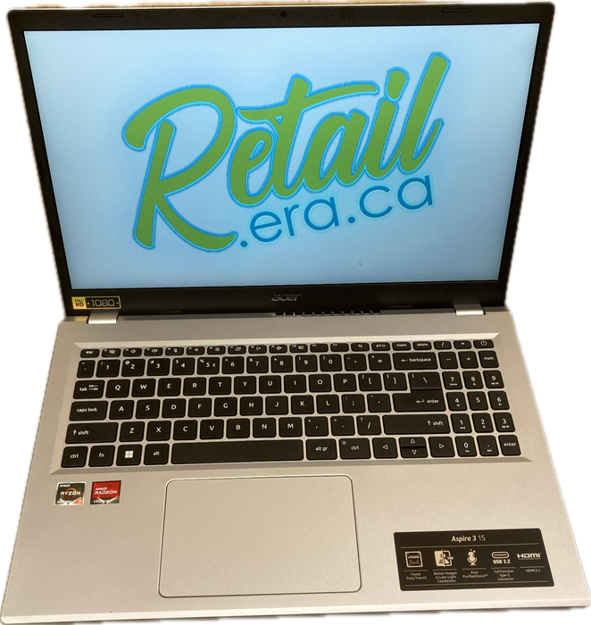 Acer Aspire 315-24P AMD Ryzen 3 7320U@2.40GHz 8GB RAM 128GB SSD  Lap200