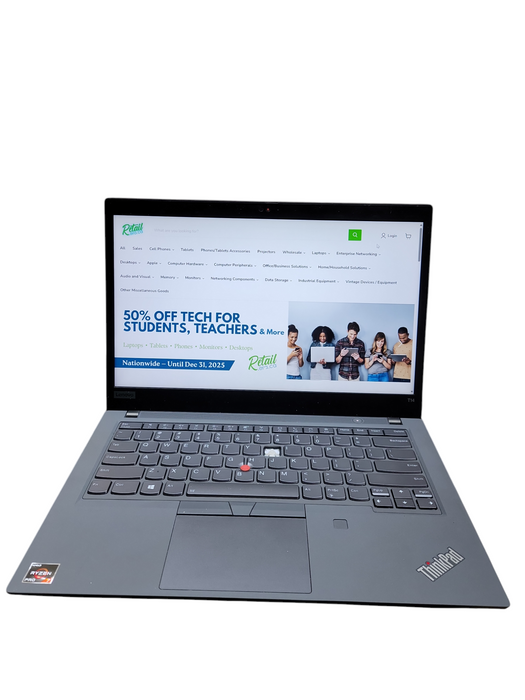Lenovo ThinkPad T14 Gen 2 AMD RYZEN 7 PRO 5850U 16GB RAM 256GB SSD READ! Lap200