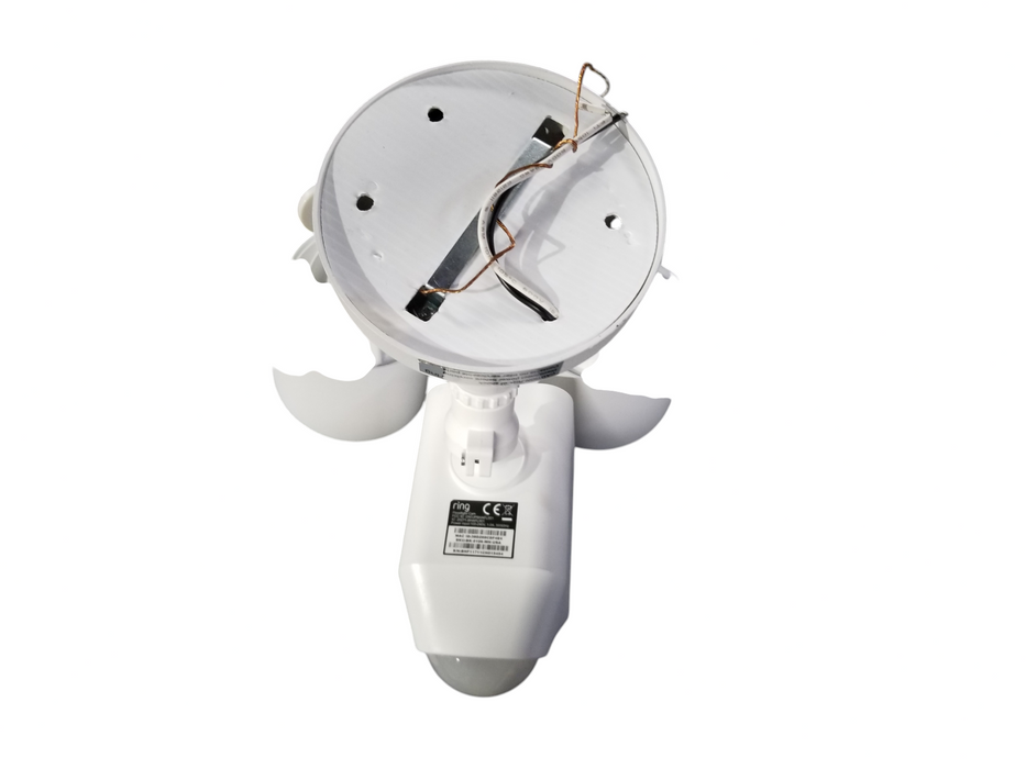 Ring - Floodlight Cam Outdoor Surveillance Camera - White *READ*