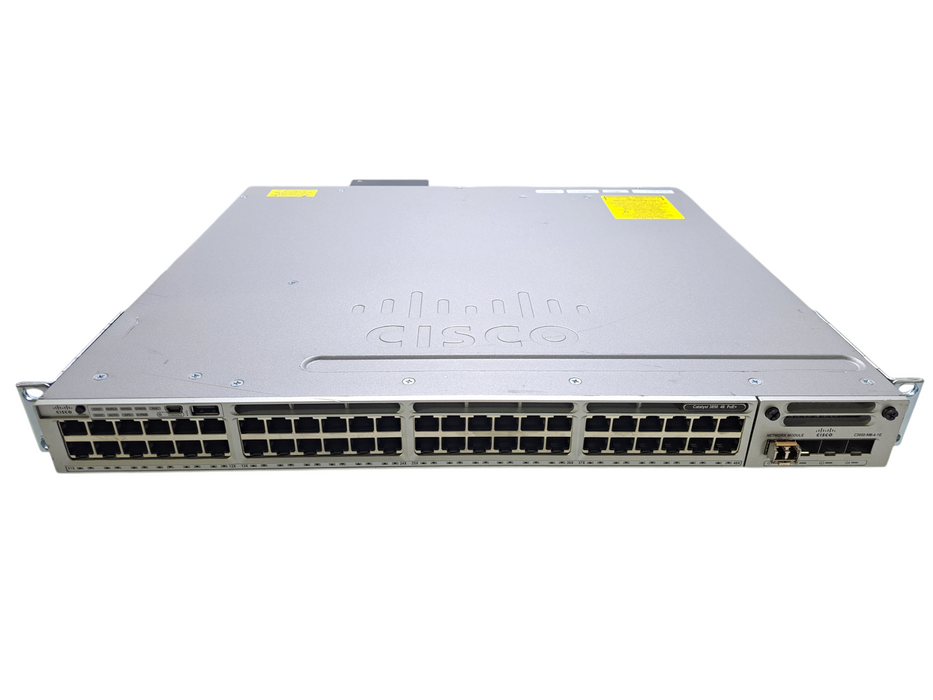 Cisco WS-C3850-48F-L V07 | 48-Port Gigabit PoE+, 4x SFP Switch w/ 1x 1100WAC