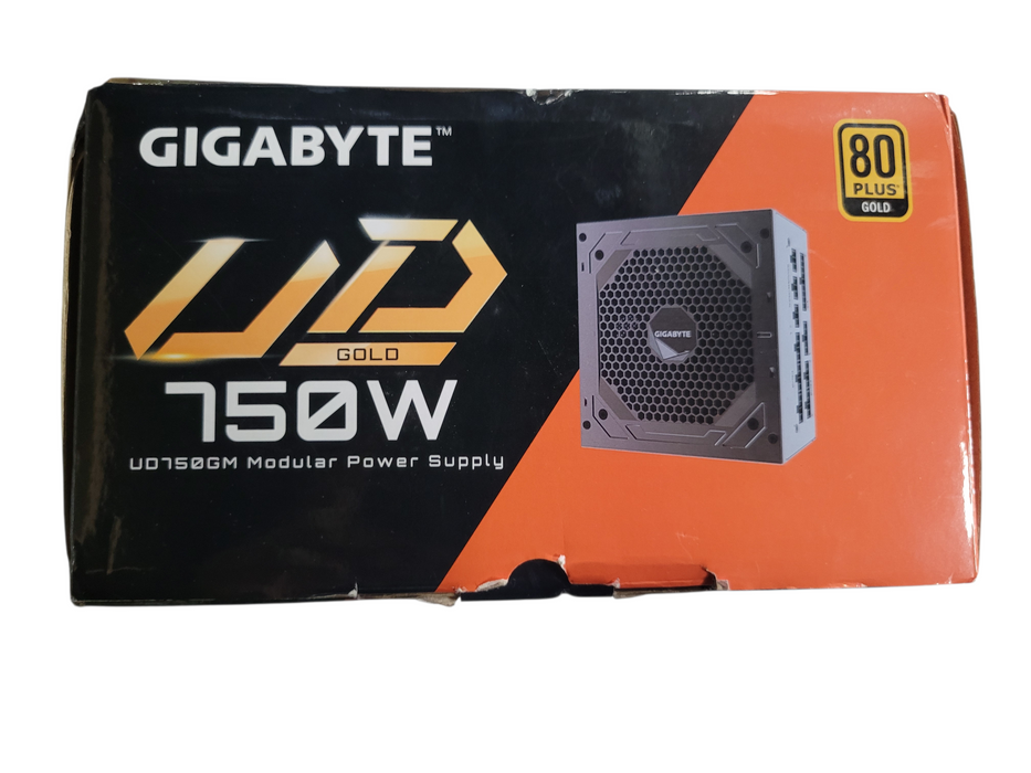 GIGABYTE G750H 750W Modular Power Supply PLUS GOLD Certified