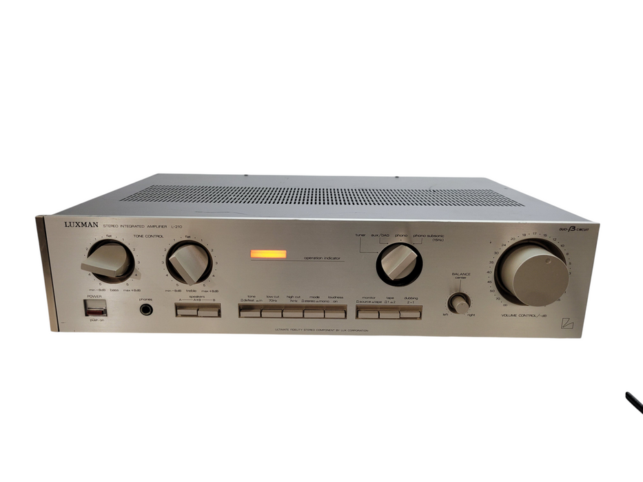 LUXMAN L -210 STEREO INTERGRATED AMPLIFIER (READ) %