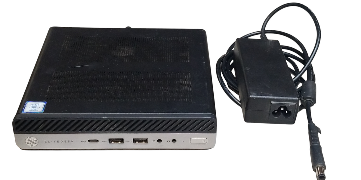 HP EliteDesk 800 G5 Mini Intel i7-9700 CPU 8GB RAM 128GB NVMe 90W
