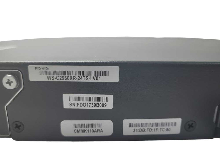 Cisco WS-C2960X-24TS-I 24 Port Gigabit PoE Managed Switch 2x PSU _