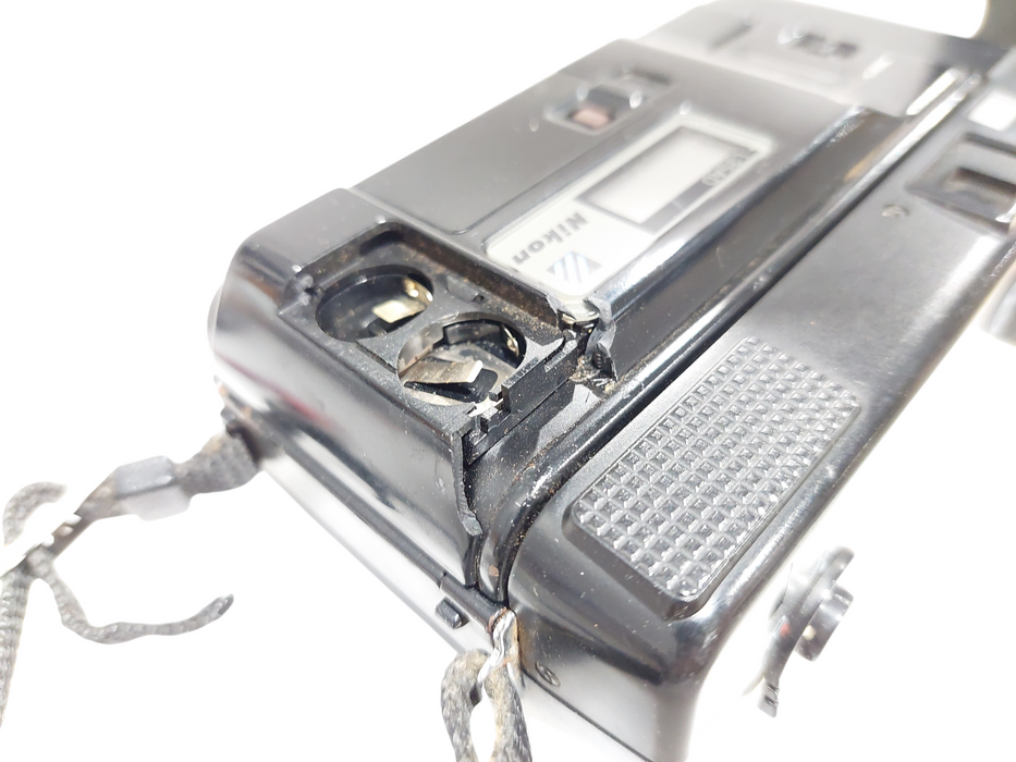 Vintage Nikon L35 AD 35MM Film Point & Shoot Camera 1:2.8  =