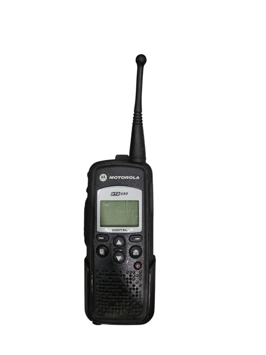 Lot 2x Motorola DTR650 Two-Way Digital Business Radio Walkie Talkie