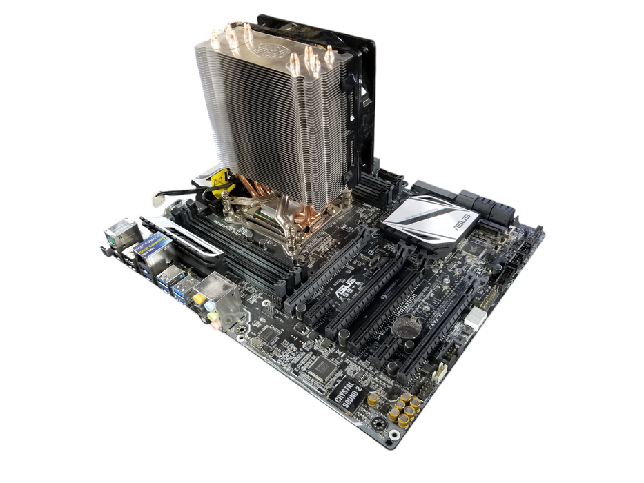 ASUS X99-A + Intel Core i7-5820K Combo - No RAM | Working - Come as Shown