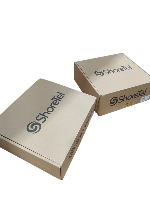 Lot 2x Shoretel 230G Gigabit IP Phone (10268) Black