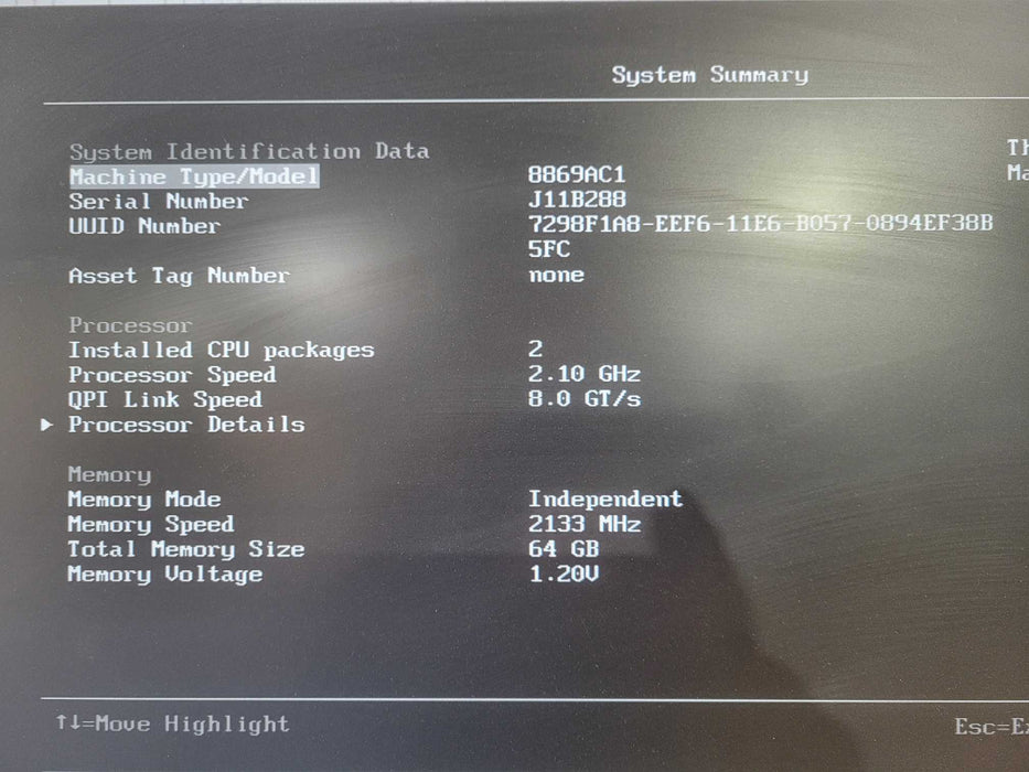 Lenovo System X3550 M5 2x E5-2620 v4 @ 2.10 64GB DDR4 No HDD !