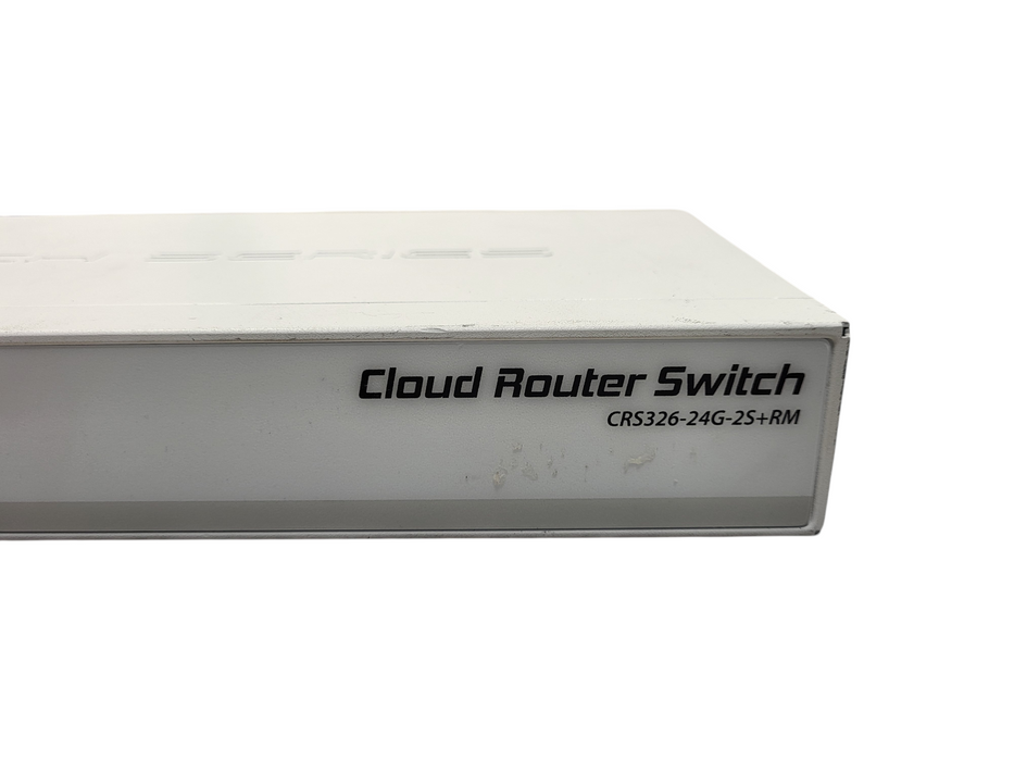 Mikrotik Cloud Router Switch CRS326-24G-2S+RM READ Q$
