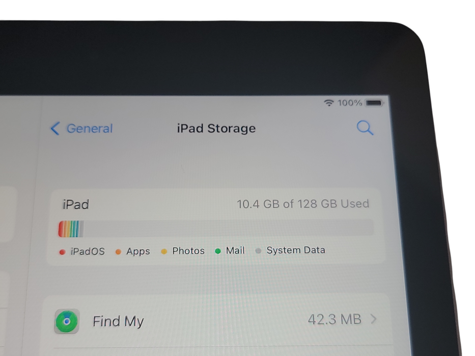 Apple iPad 5th Gen - 128GB - Space Gray [A1822] (