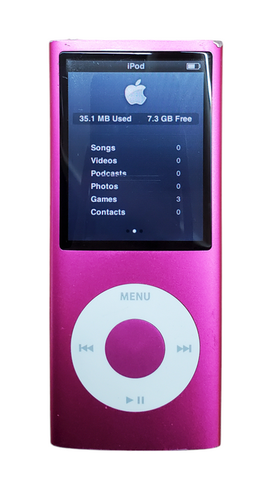 Apple iPod Nano 4th Generations - Pink | MB735C | A1285 | 8GB