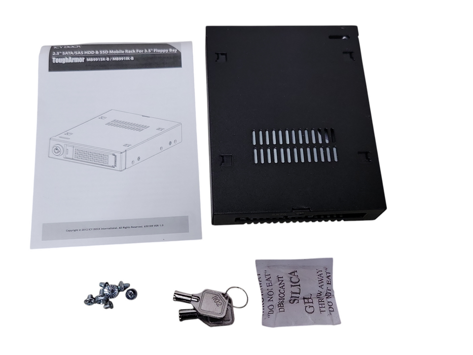 ICY Dock ToughArmor 2.5" HDD/SSD Mobile Rack for 3.5" Devices bay MB991SK-B _