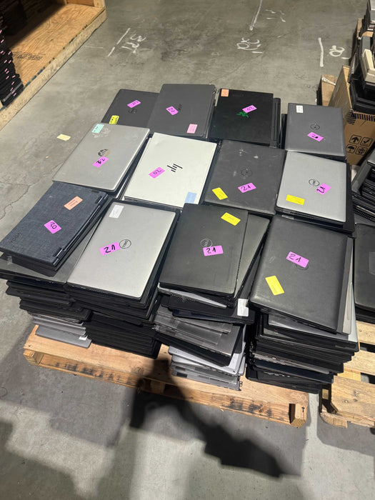 Lot 240x Mixed brand 9-12th gen Laptops | PARTS Only (HEP2-28)