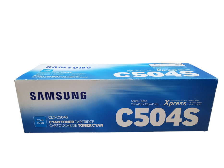 Samsung CLT-C504S Cyan Toner Cartridge | New