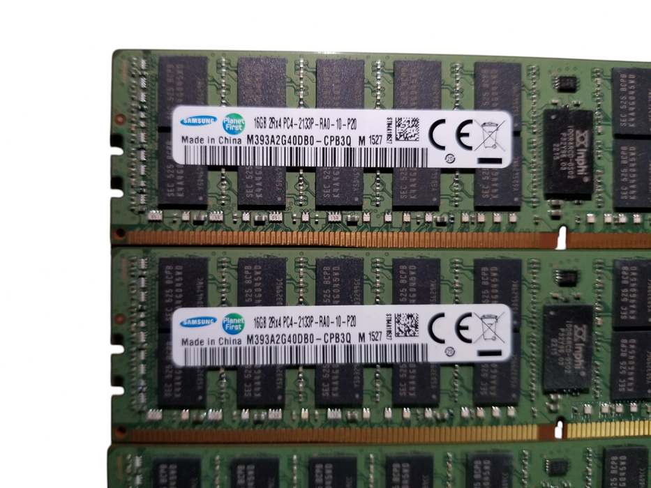 Samsung 64GB Bundle (4x16GB) 2Rx4 PC4-2133P- RA0-10-P20 DDR4 Server RAM Q