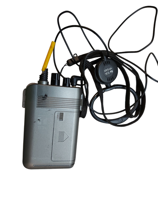 Lot 4x TOA PORTABLE RECEIVER WT-2100  Q