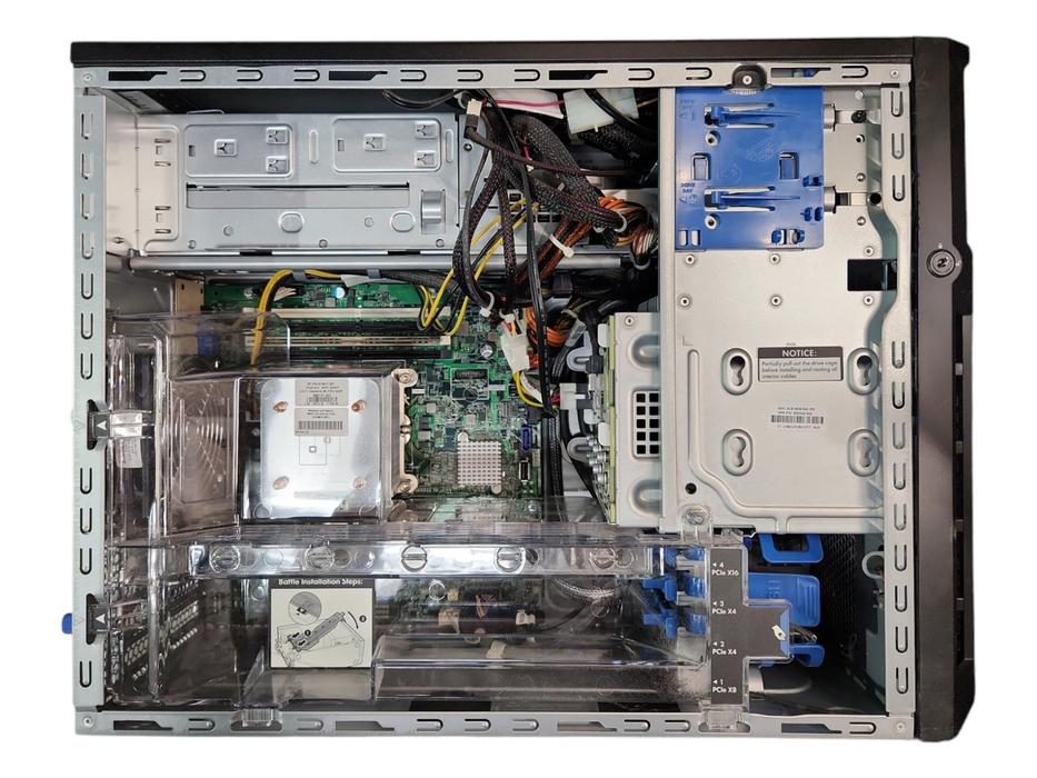 HP ProLiant ML30 GEN9 Intel Xeon E3-1220 v6 3.00GHz, 16GB DDR4, H240
