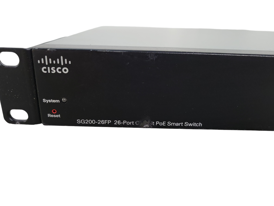 Cisco SG200-26FP 26-port Gigabit PoE Smart Switch !