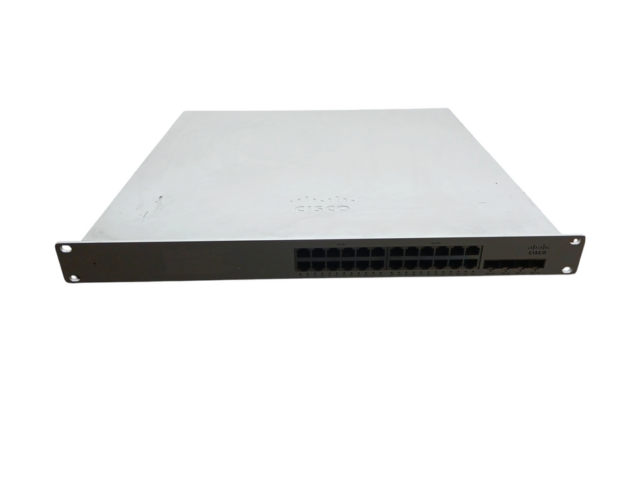 Cisco Meraki MS210-24P-HW 24x 1GE POE+ 4x 1G SFP 1U Cloud Switch UNCLAIMED