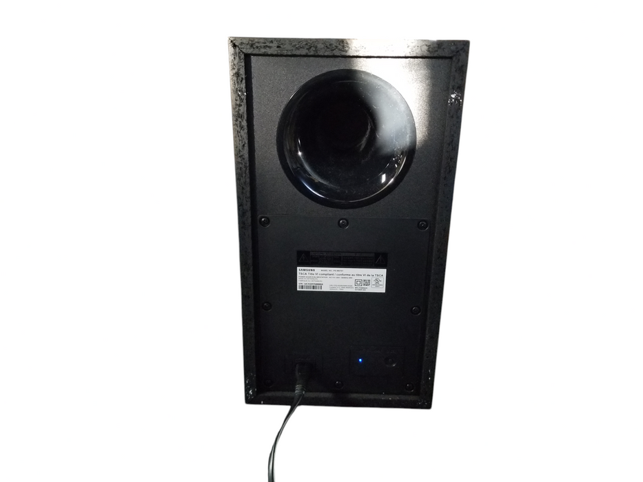 SAMSUNG B750D Soundbar w/Subwoofer & Accessories- For Parts / Repair *READ*