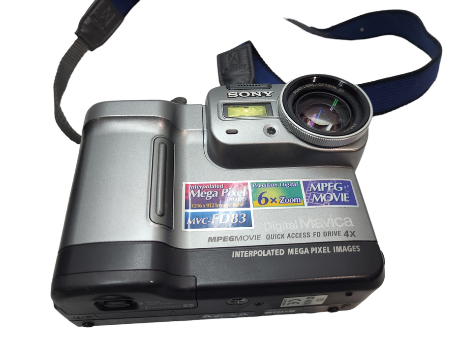 Sony MVC-FD83 Mavica Digital Camera with 4x Optical Zoom &