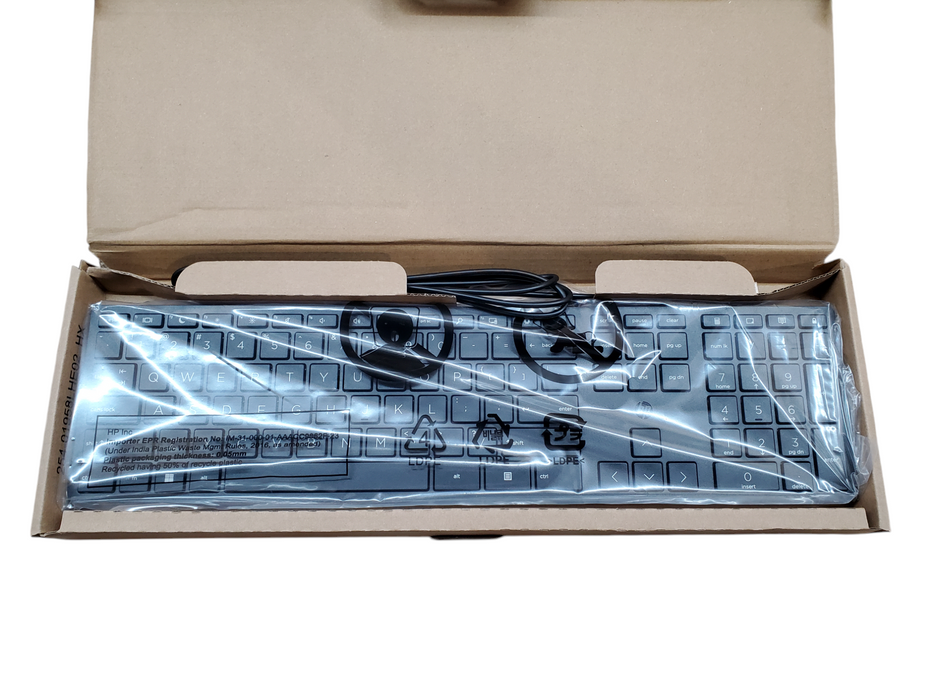 Lot 7x NEW - HP Halley USB Keyboard DIB (US) - L96909-001