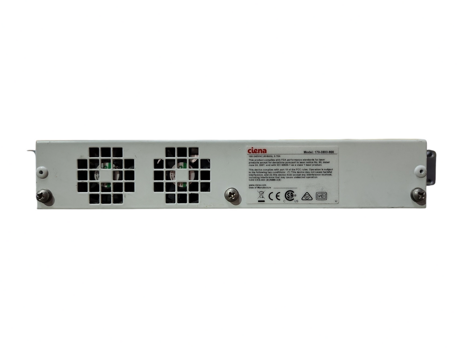 Ciena 3903 Ethernet Service Delivery Switch 170-3903-900, Factory Reset