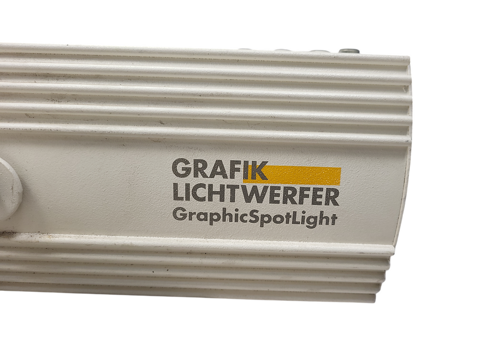 GRAFIK LIGHTWERFER GRAPHIC SPOTLIGHT GL 200 MSD READ $