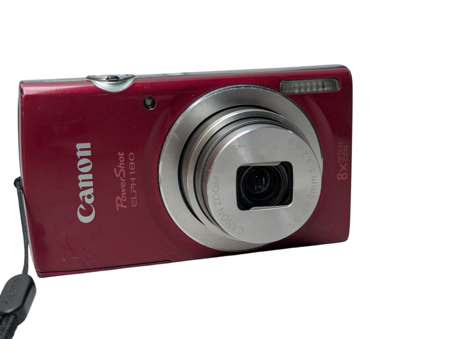 Canon PowerShot ELPH 180 Digital Camera Please Read  -